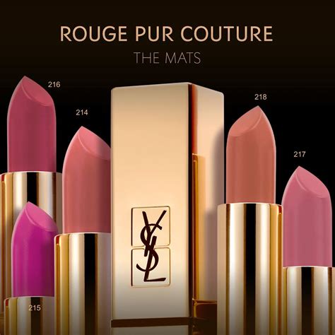 yves saint laurent rouge pur couture the mats swatches|ysl rouge pur couture commercial.